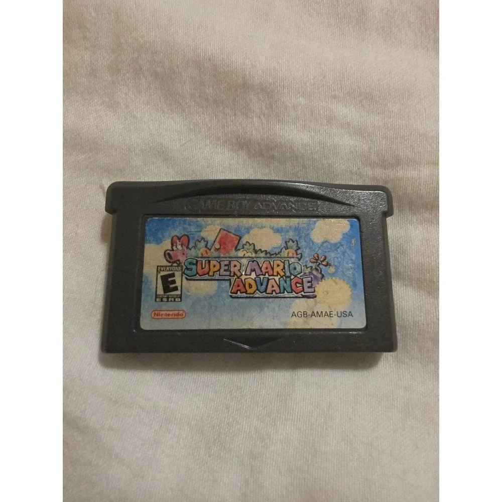 Nintendo Gameboy Advanced Super Mario Advanced Used Game Free‎ Shipping